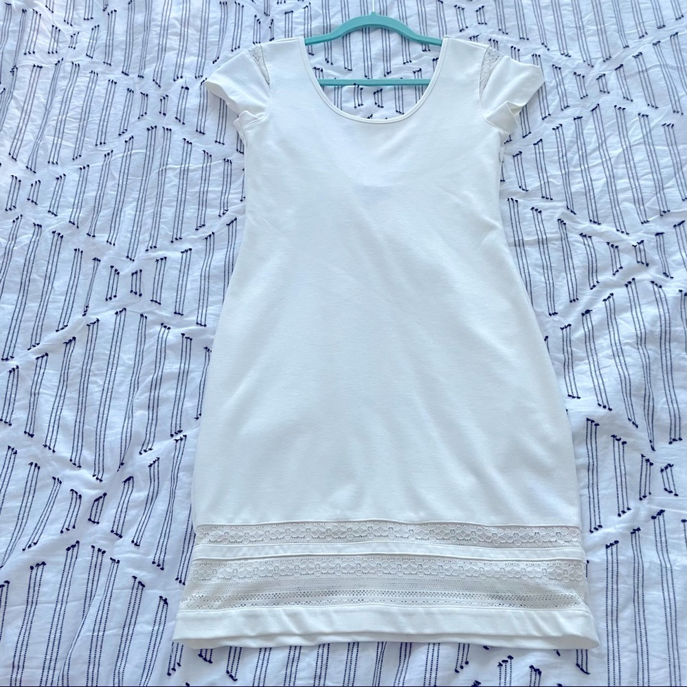 Rampage Cream mini dress M